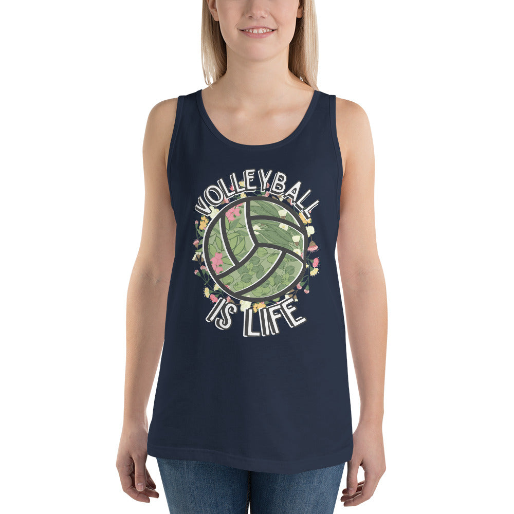 Volleyball is Life Unisex Tank Top