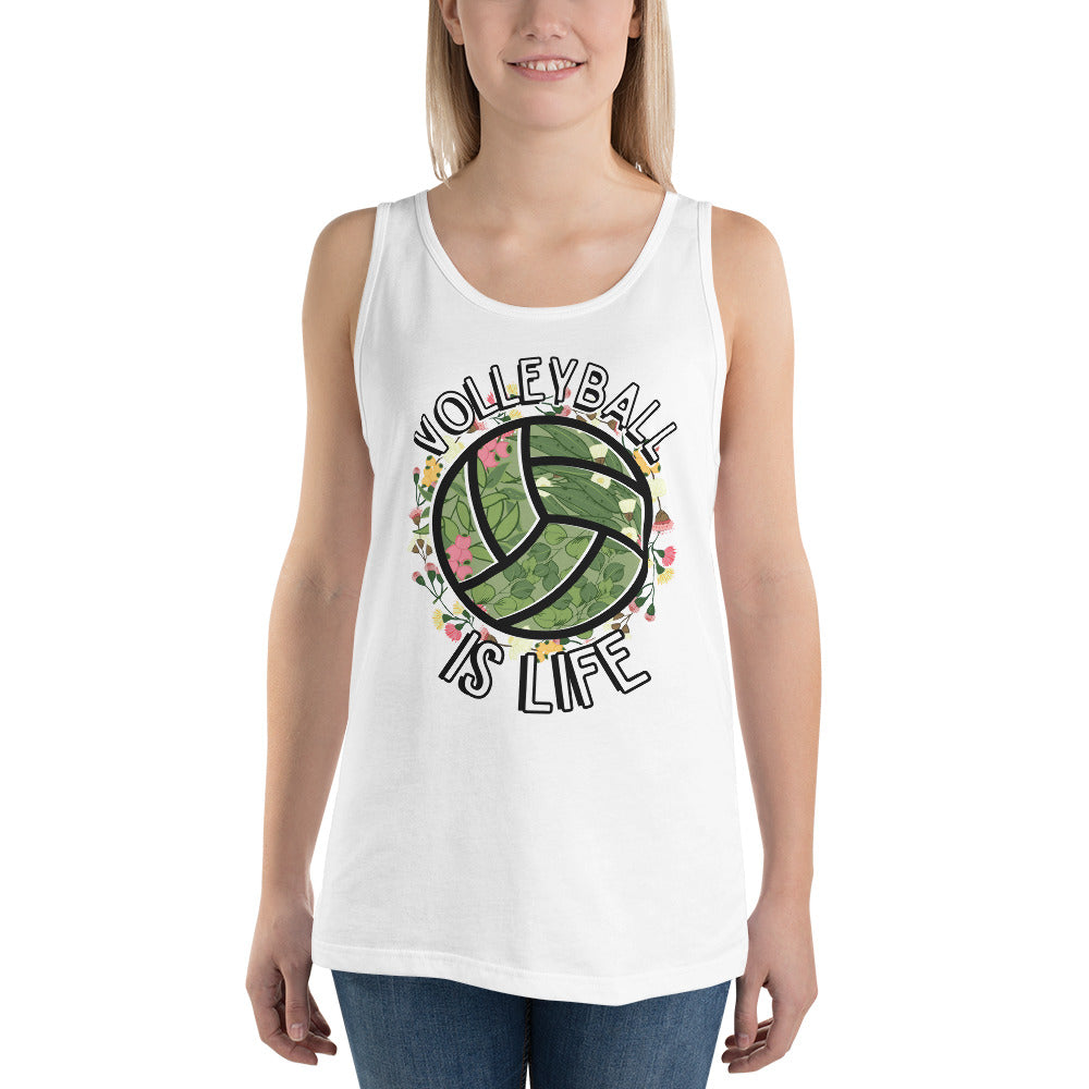 Volleyball is Life Unisex Tank Top