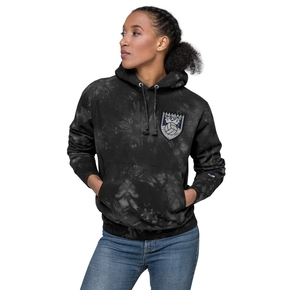 Queen of the Beach Champion tie-dye hoodie