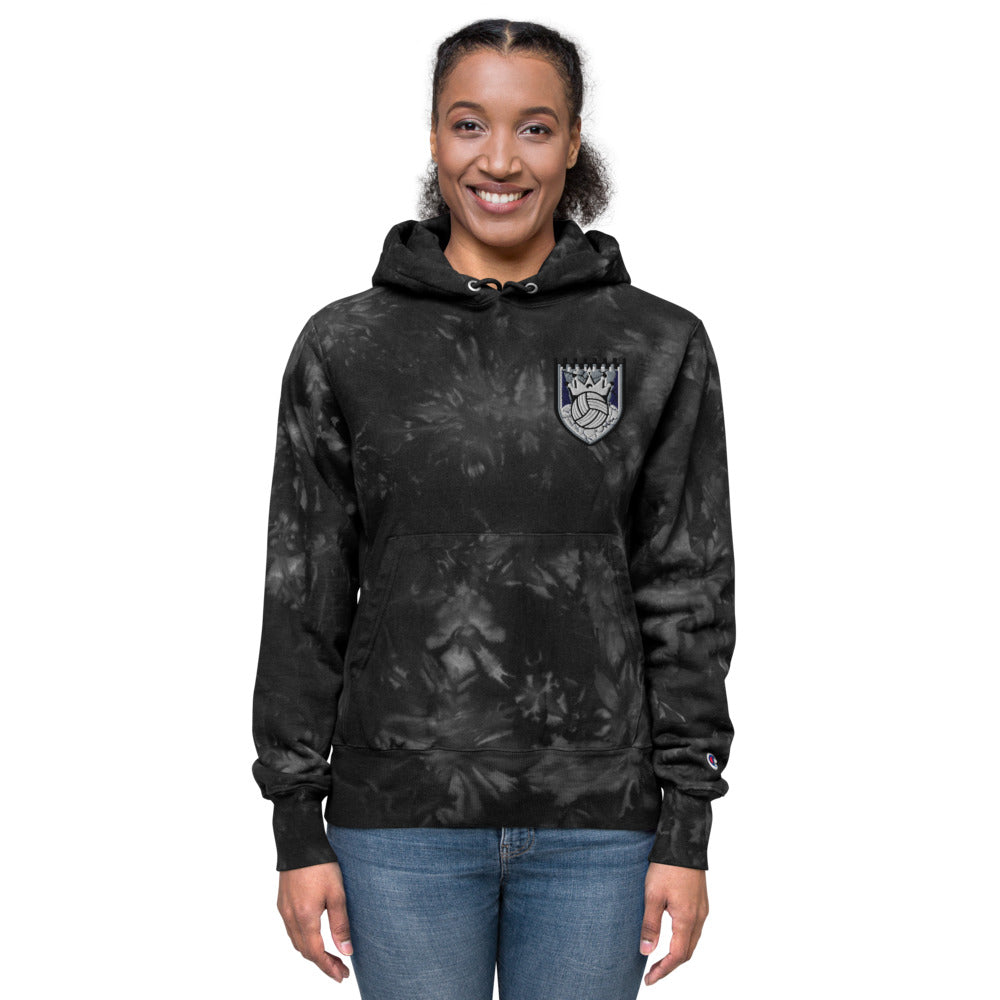 Queen of the Beach Champion tie-dye hoodie