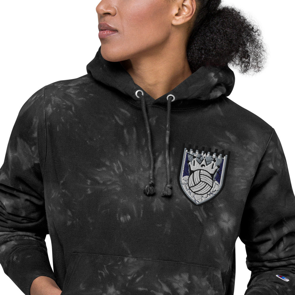 Queen of the Beach Champion tie-dye hoodie