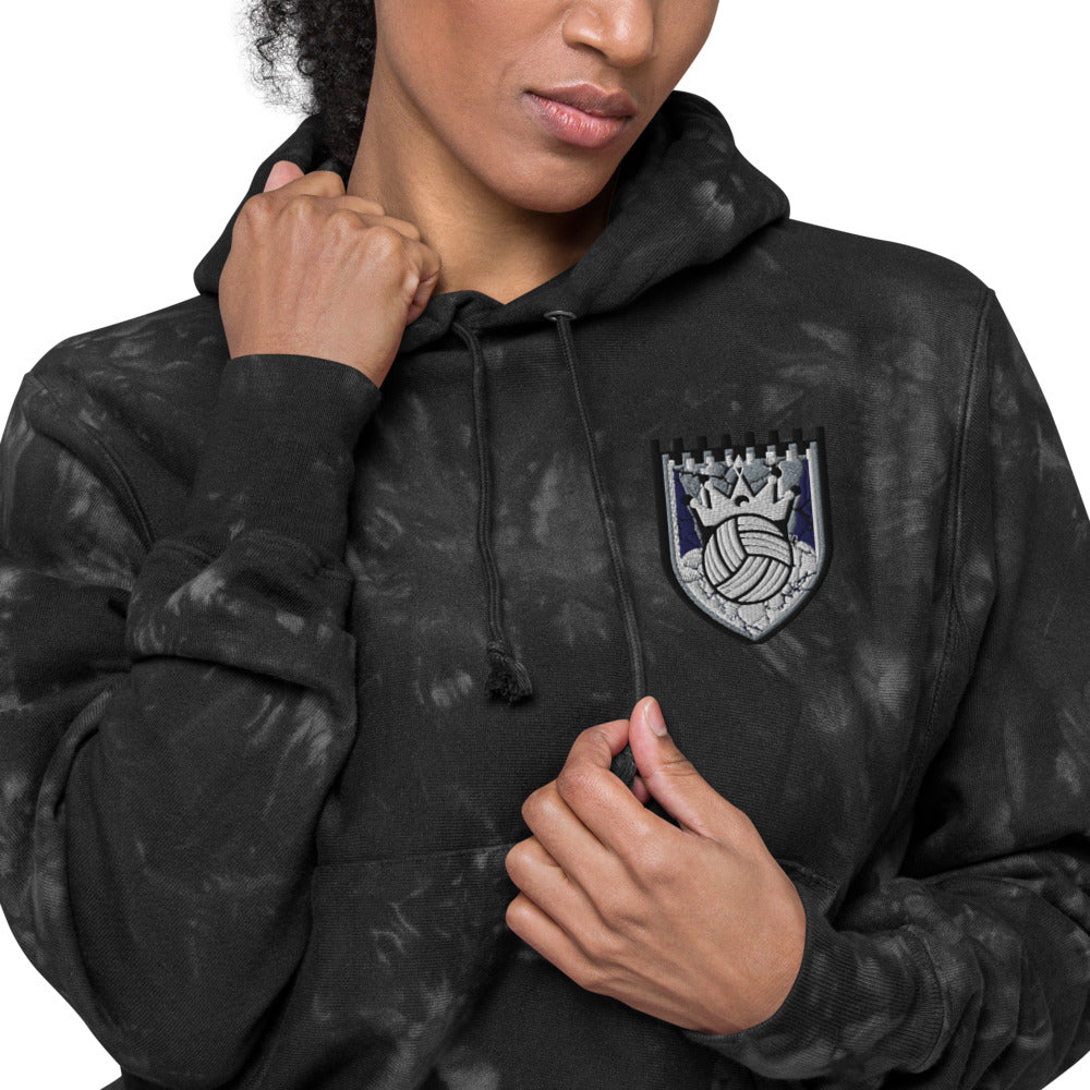 Queen of the Beach Champion tie-dye hoodie