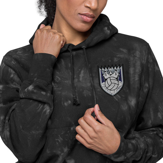 Queen of the Beach Champion tie-dye hoodie