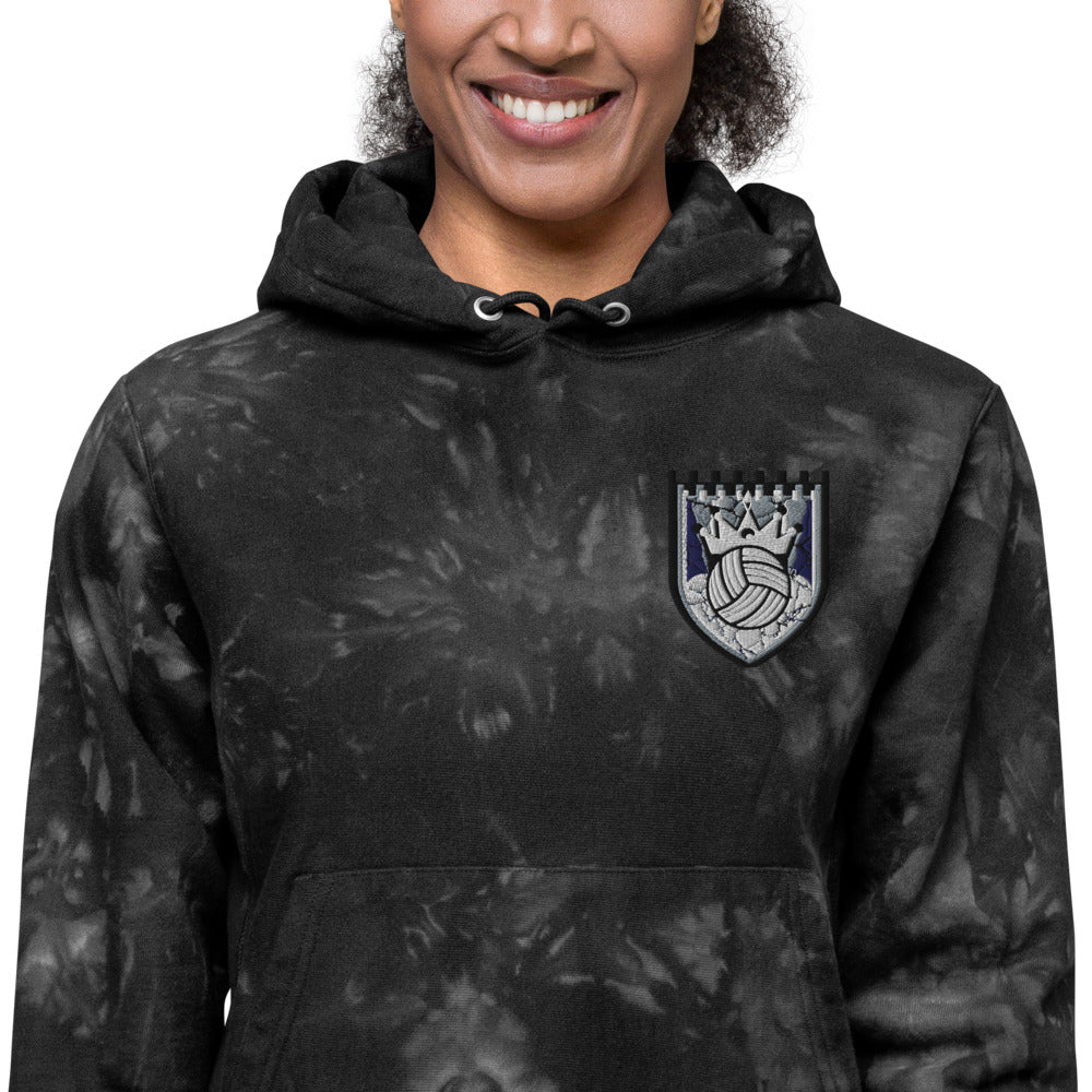 Queen of the Beach Champion tie-dye hoodie