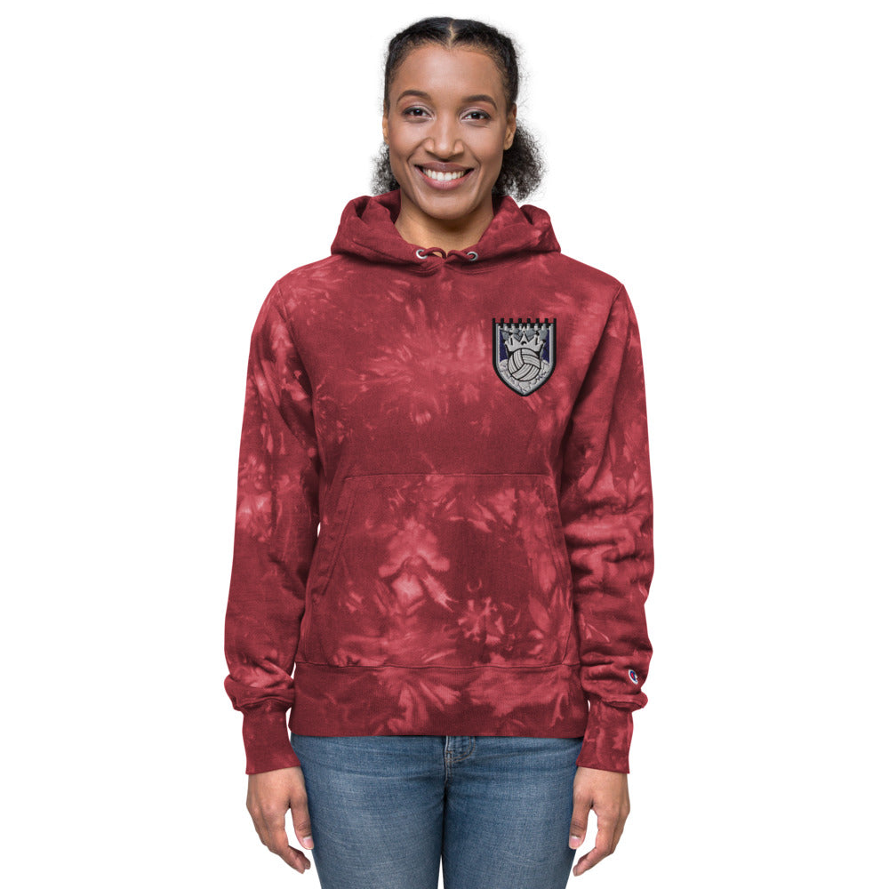 Queen of the Beach Champion tie-dye hoodie