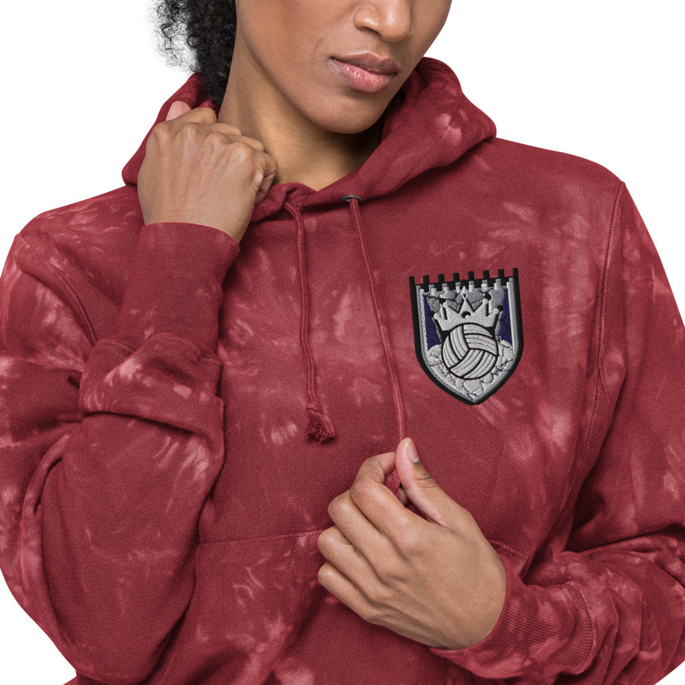 Queen of the Beach Champion tie-dye hoodie