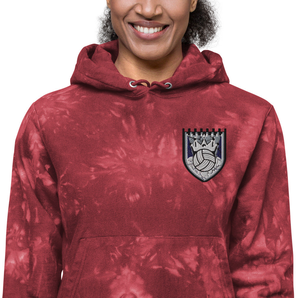 Queen of the Beach Champion tie-dye hoodie
