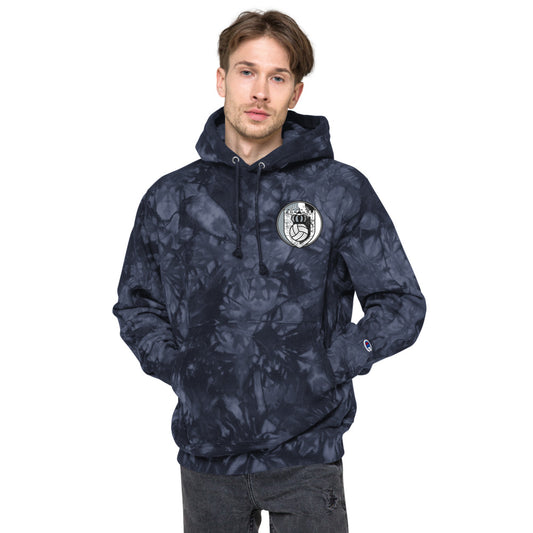 King of the Beach Champion tie-dye hoodie