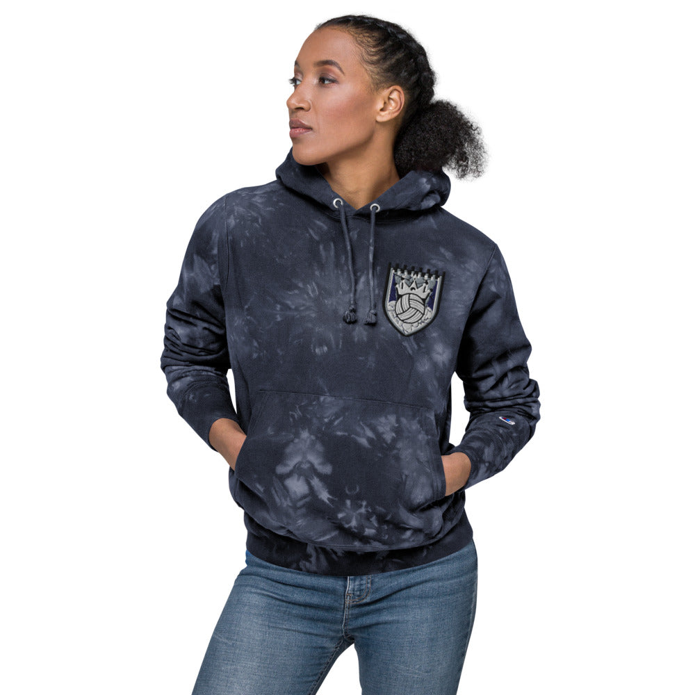Queen of the Beach Champion tie-dye hoodie