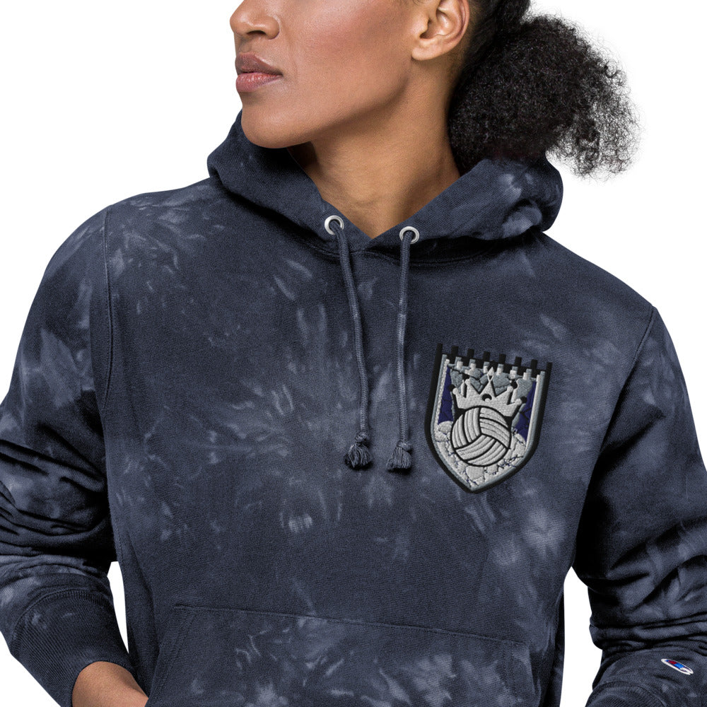Queen of the Beach Champion tie-dye hoodie