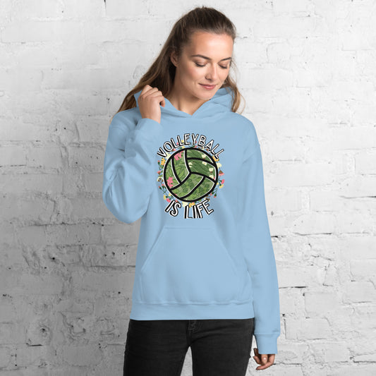 Volleyball is Life Unisex Hoodie