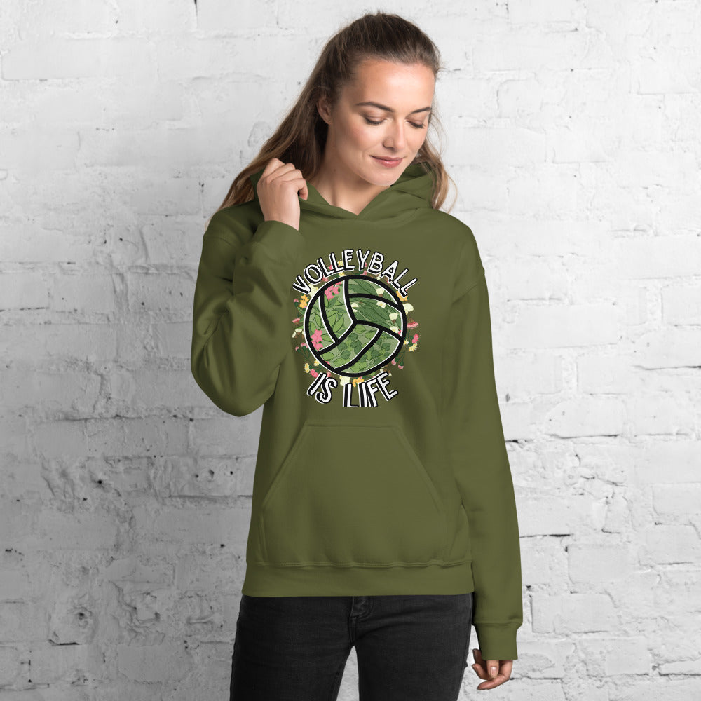 Volleyball is Life Unisex Hoodie