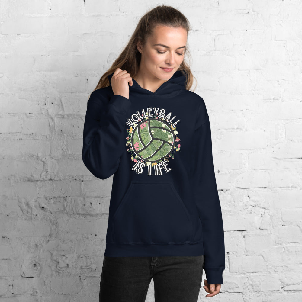 Volleyball is Life Unisex Hoodie