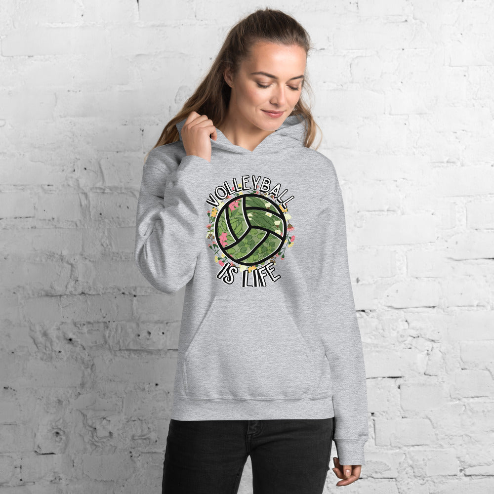 Volleyball is Life Unisex Hoodie
