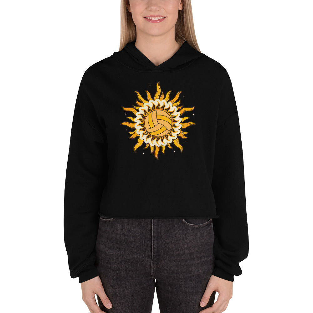 Volley Sun Crop Hoodie