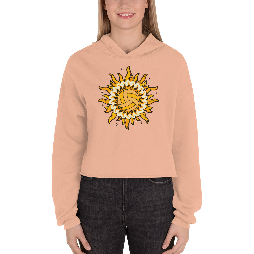 Volley Sun Crop Hoodie