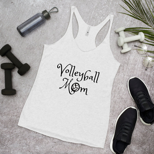 Volleyball Mom Racerback Tank