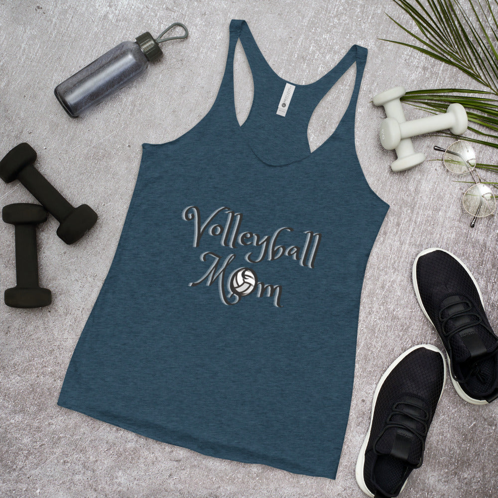 Volleyball Mom Racerback Tank