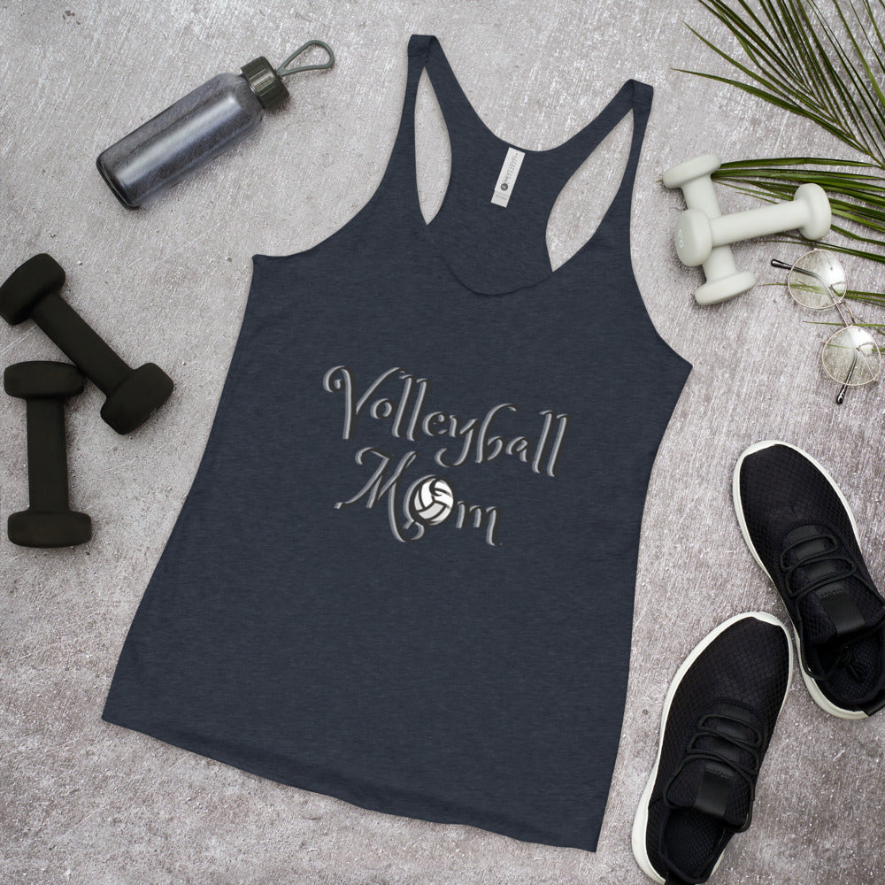 Volleyball Mom Racerback Tank