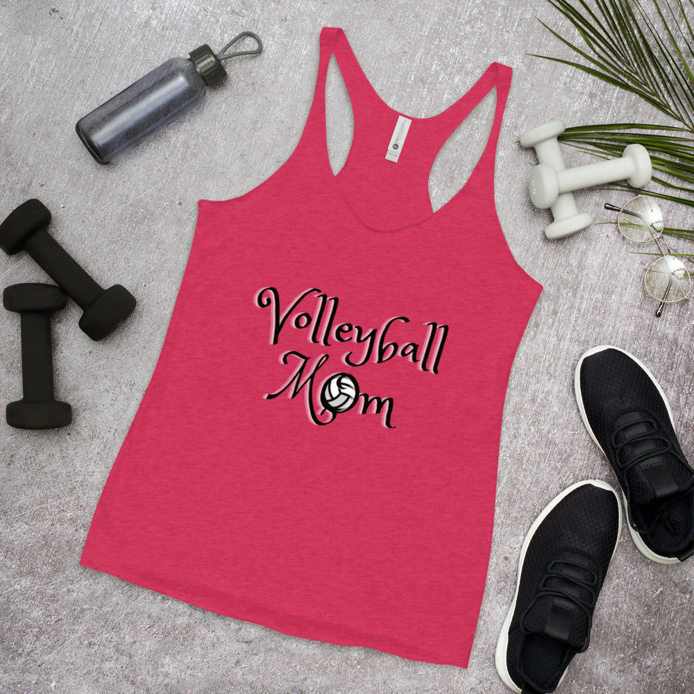 Volleyball Mom Racerback Tank